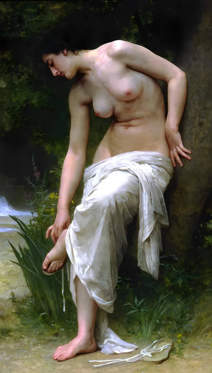 Dopo il bagno, 1894 - Ricardo Brennand Institute, Recife